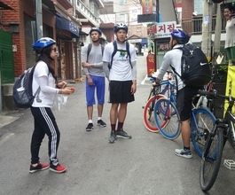 이태원에서 미국칭구들과 서울 한강라이딩 하남시청찍고