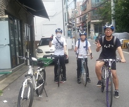  교회 친목 자전거라이딩  답사차 한강 반포 라이딩