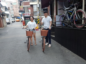 전기자전거는 교육받은분에 한해서 대여 가능합니다