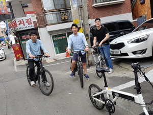 부산대 학생들의 전기자전거 친목 한강 라이딩