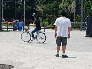 왕초보 자전거대여하기전 연습하기부터 