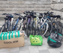 가스공사 단체대여 수거하고 돌아왔습니다.