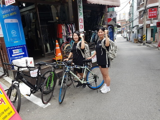 인천으로의 자전거 라이딩 떠납니다.